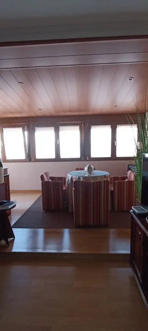 Dining room of Attic for sale in Alcoy / Alcoi  with Air Conditioner, Parquet flooring and Terrace