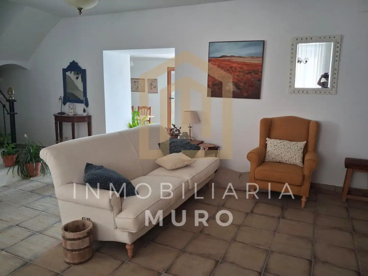 Sala de estar de Finca rústica en venta en Gaianes con Jardín privado, Terraza y Trastero