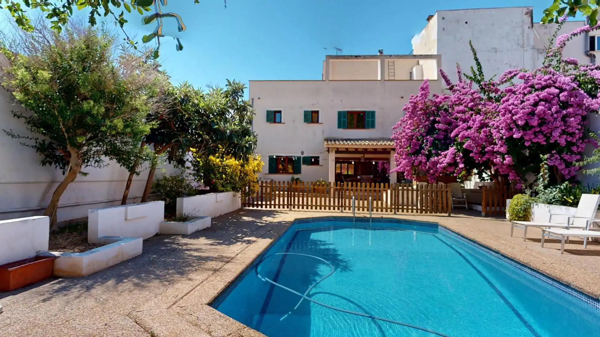 Piscina de Casa o xalet en venda en  Palma de Mallorca amb Aire condicionat, Jardí privat i Terrassa