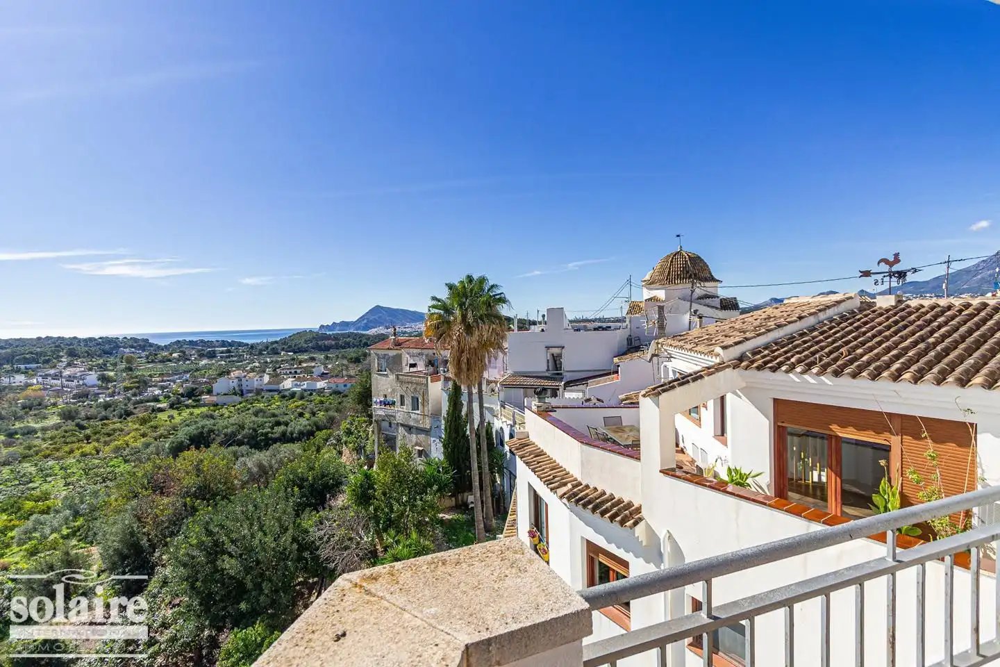 Vista exterior de Ático en venta en Altea con Aire acondicionado, Terraza y Trastero