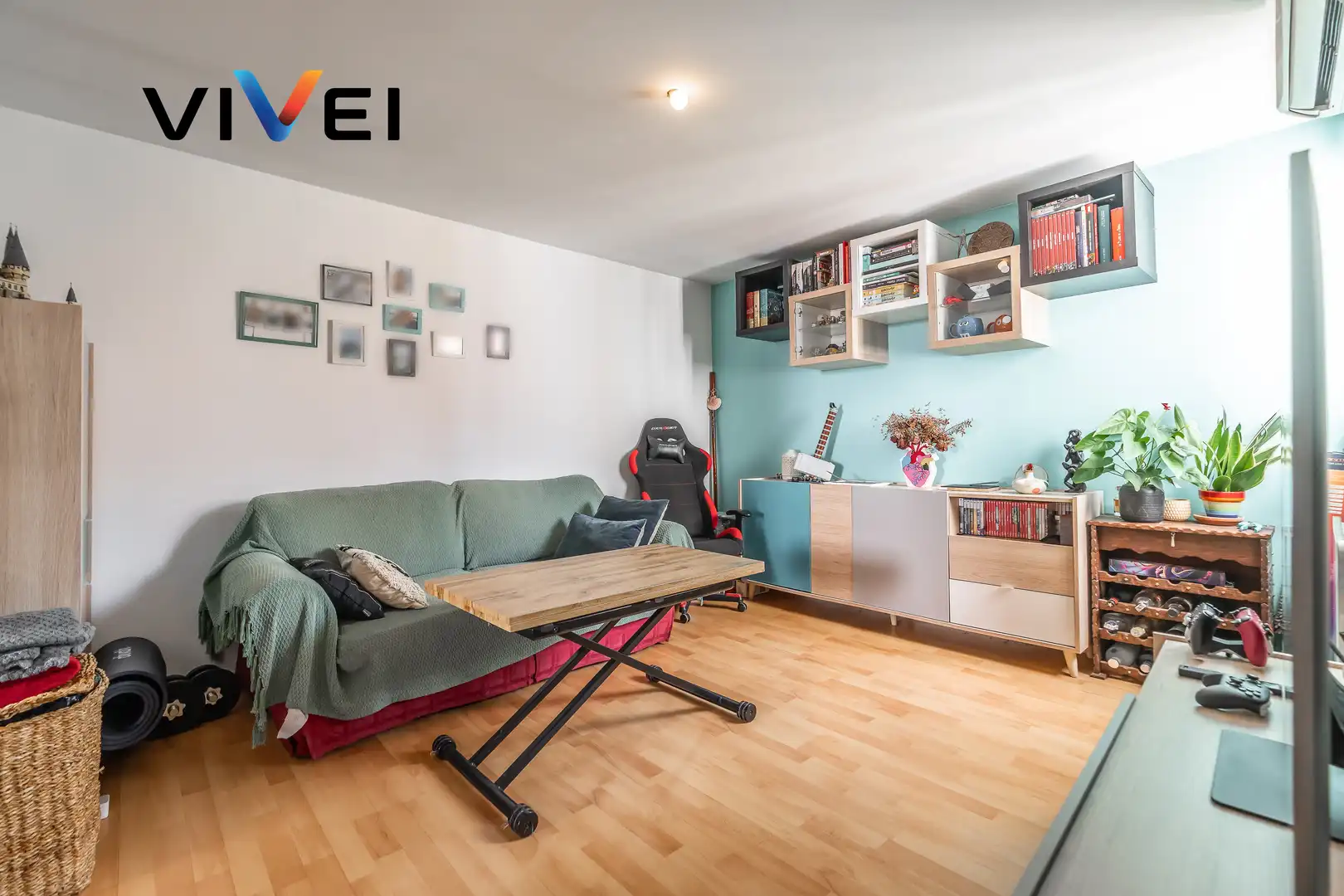 Living room of Flat for sale in Madrid  with Air Conditioner and Heating