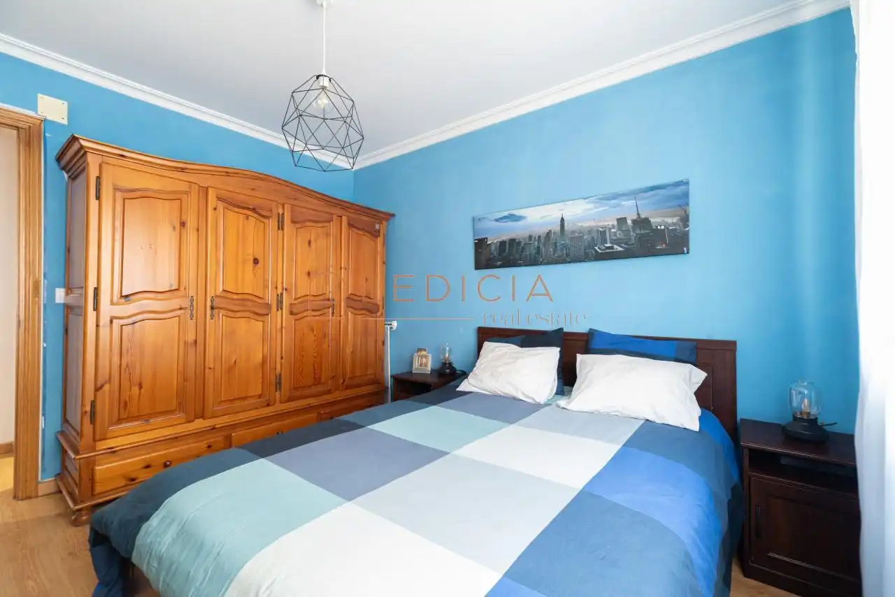 Bedroom of Flat for sale in Vigo   with Heating and Furnished