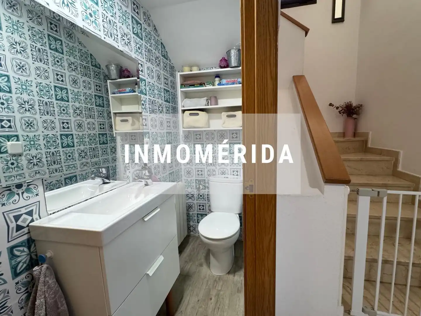 Baño de Casa adosada en venta en Mérida con Aire acondicionado, Calefacción y Jardín privado