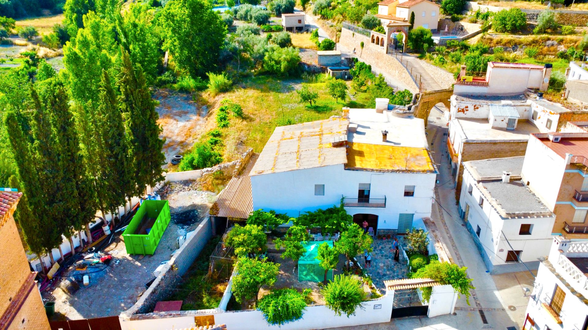 Exterior view of House or chalet for sale in Cádiar  with Private garden, Terrace and Storage room