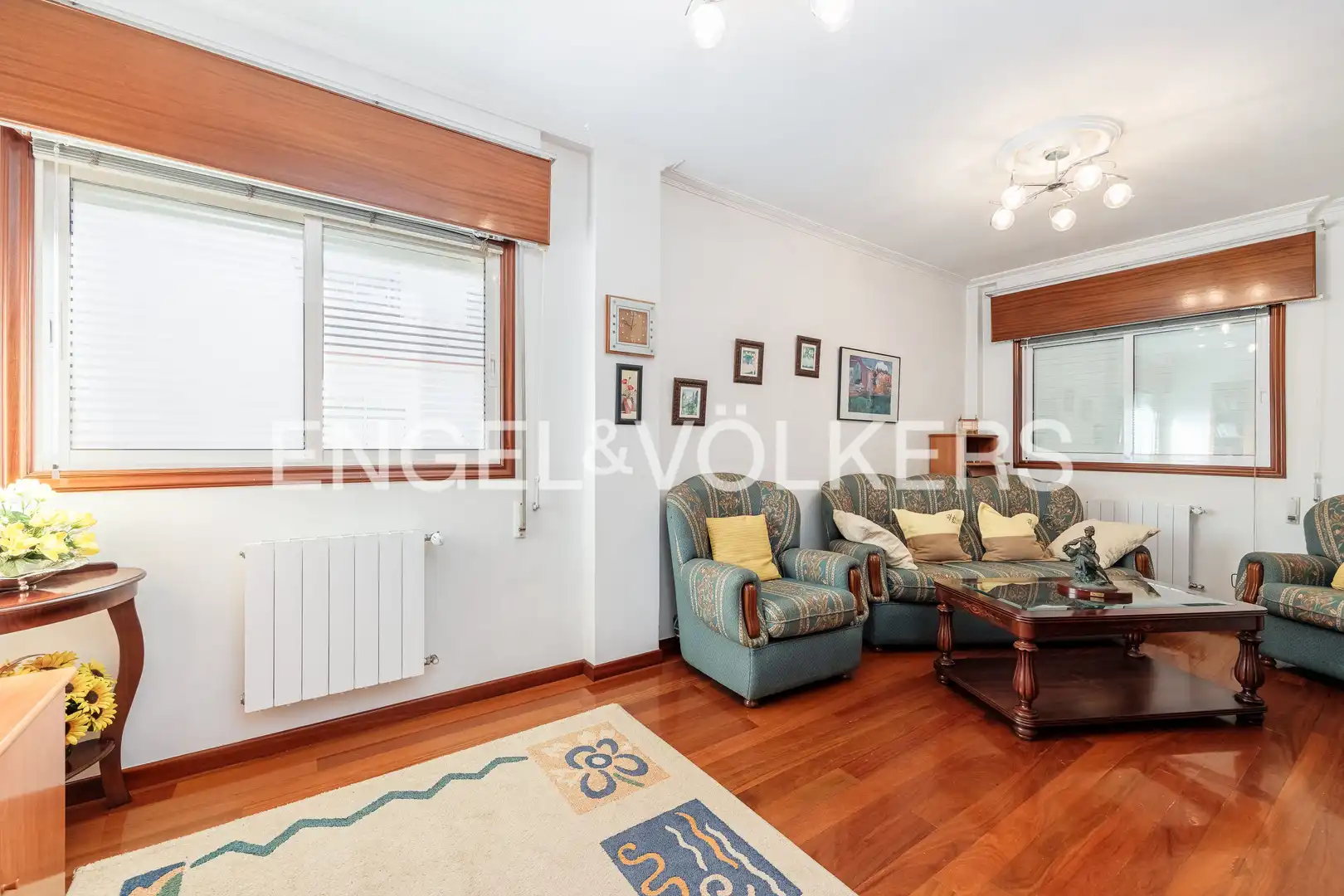 Living room of Houses for sale in Vigo   with Heating, Private garden and Terrace