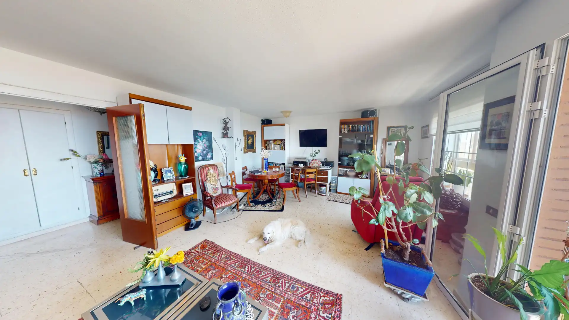 Sala d'estar de Pis en venda en Alicante / Alacant amb Calefacció i Terrassa