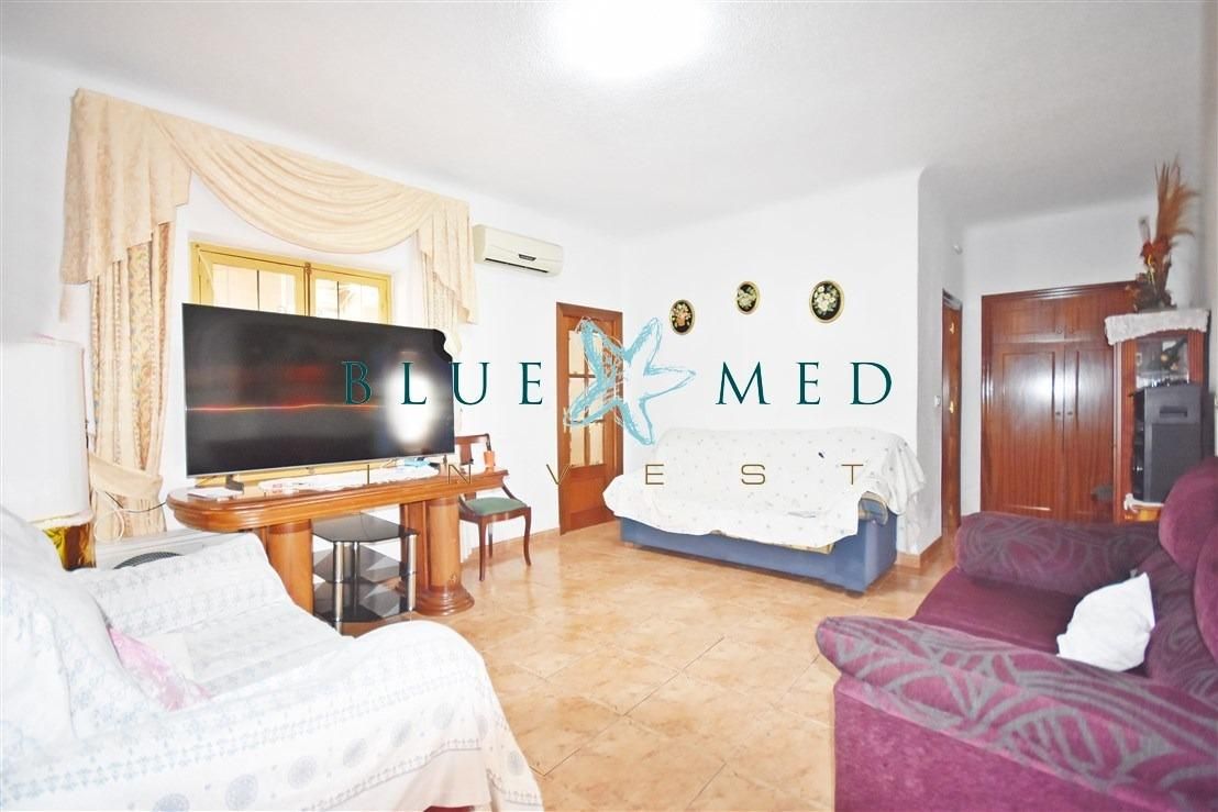 Sala d'estar de Pis en venda en Mazarrón amb Aire condicionat, Calefacció i Terrassa