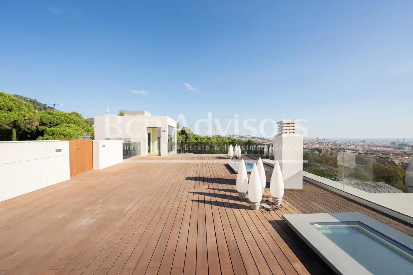 Terraza de Casa o chalet en venta en Barcelona con Aire acondicionado, Calefacción y Jardín privado