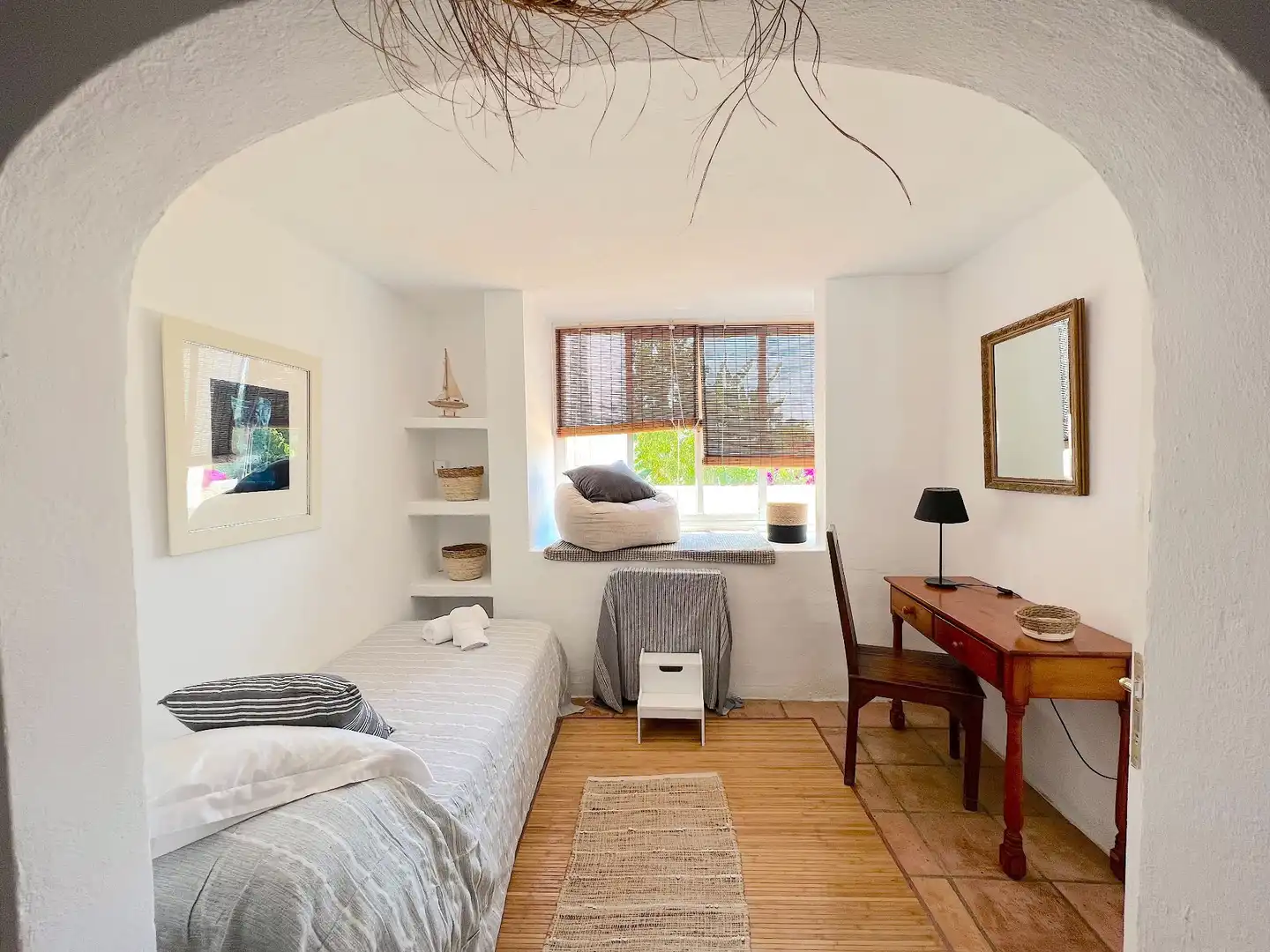 Bedroom of Houses for sale in Sant Antoni de Portmany  with Air Conditioner, Heating and Private garden