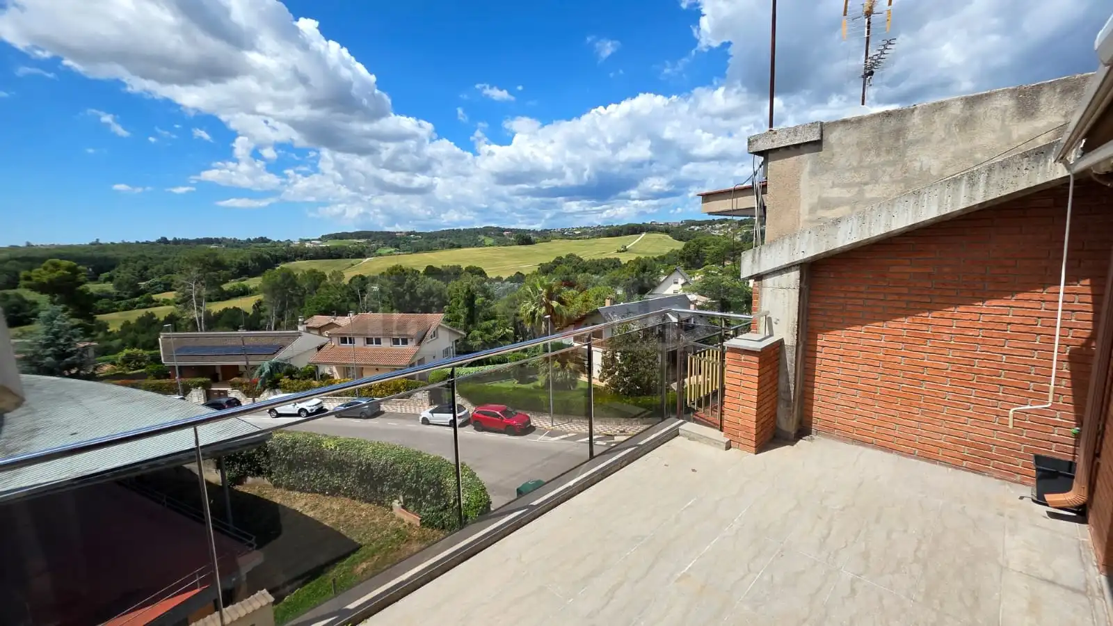 Balcony of Flat for sale in Sant Esteve Sesrovires  with Air Conditioner, Heating and Terrace