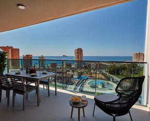 Terrassa de Apartament de lloguer en Benidorm amb Aire condicionat i Terrassa