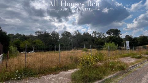 Foto 4 de Terreno en venta en Josep Maria de Sagarra, Mira-sol, Sant Cugat del Vallès