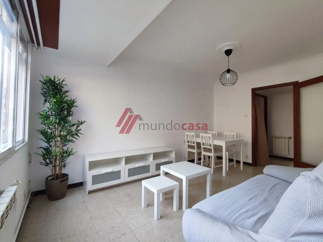 Sala de estar de Piso de alquiler en Ferrol con Calefacción y Amueblado