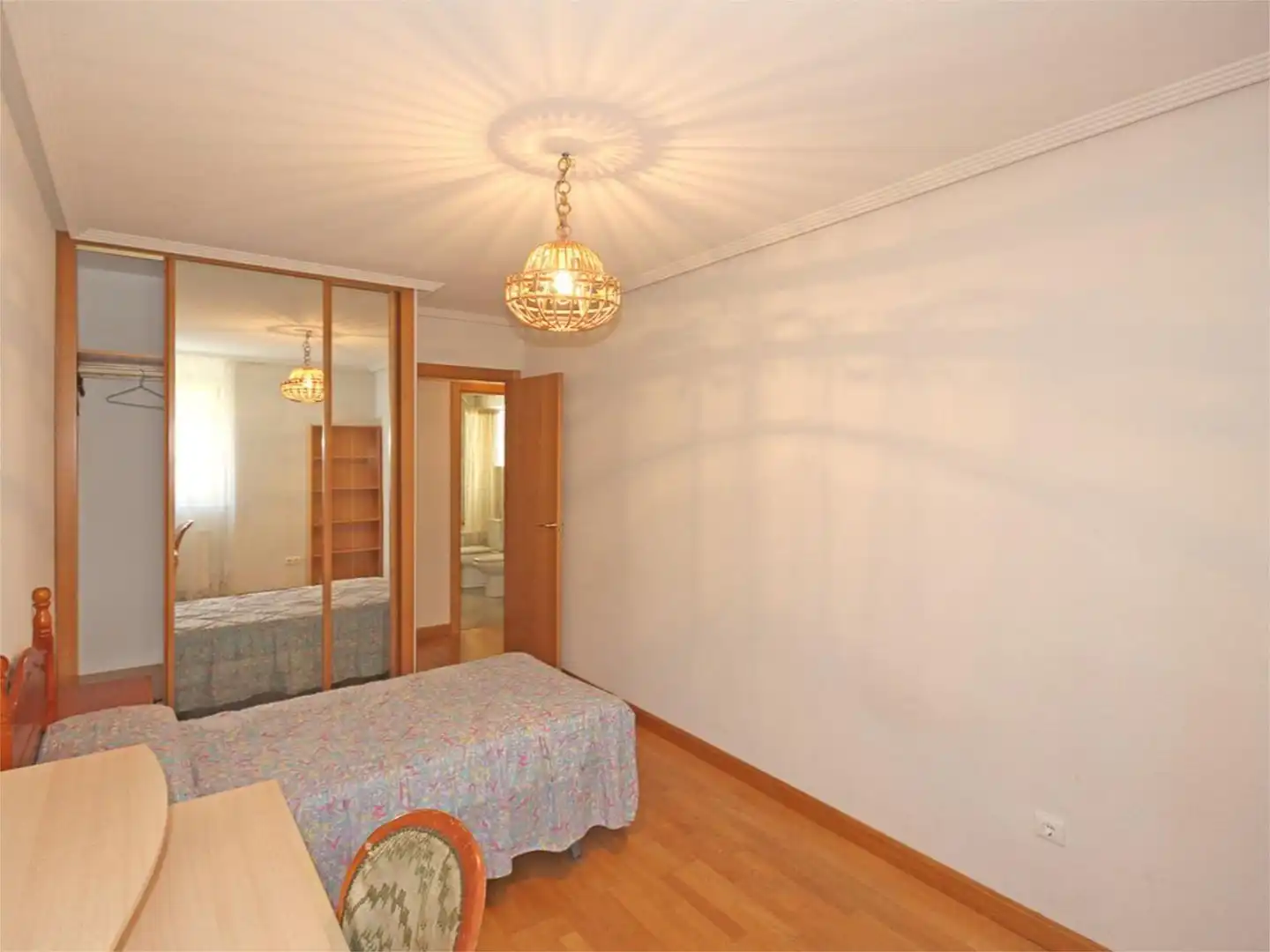 Bedroom of Flat for rent in Salamanca  with Heating, Terrace and Furnished