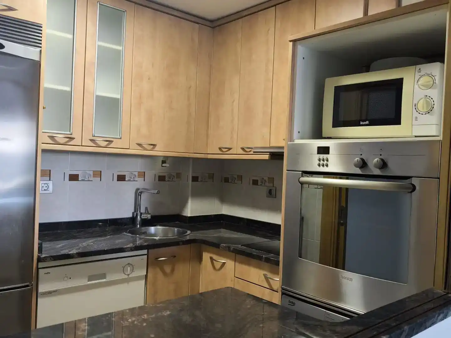Kitchen of Flat for sale in Santander  with Private garden