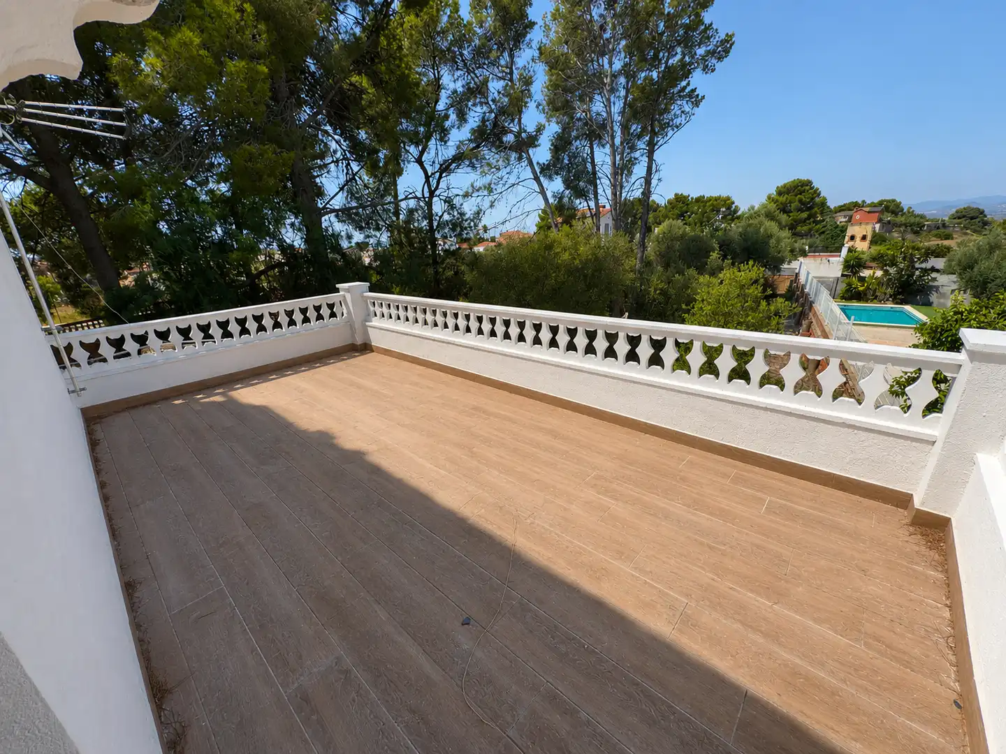Terraza de Casa o chalet en venta en Els Pallaresos con Trastero, Piscina y Balcón
