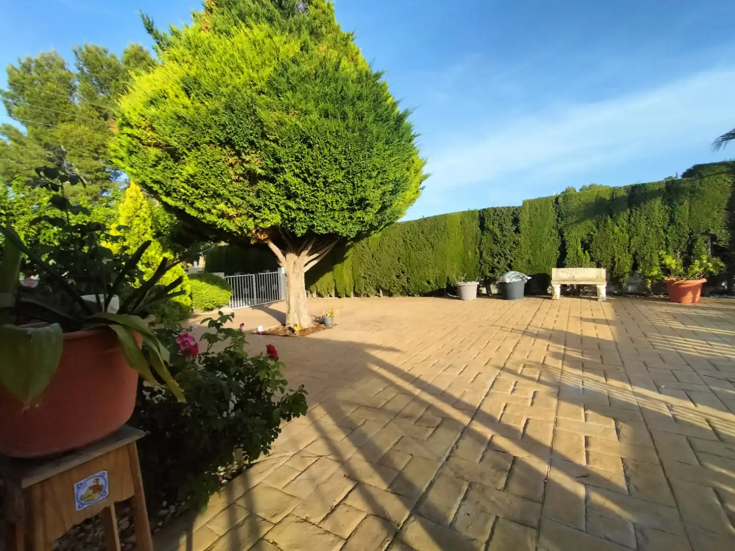 Garden of Houses for sale in Elda  with Air Conditioner, Heating and Private garden