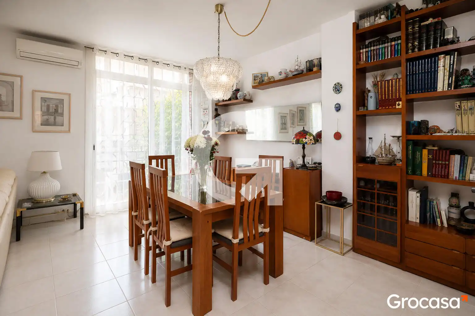 Comedor de Casa adosada en venta en Barcelona con Aire acondicionado, Calefacción y Terraza