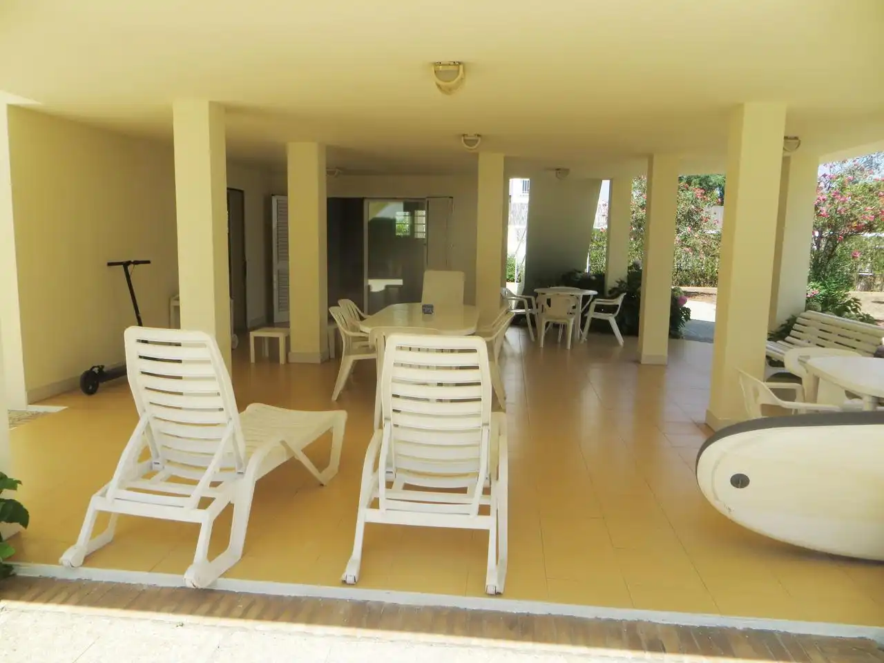 Terrassa de Casa o xalet de lloguer en Punta Umbría amb Jardí privat, Moblat i Balcó