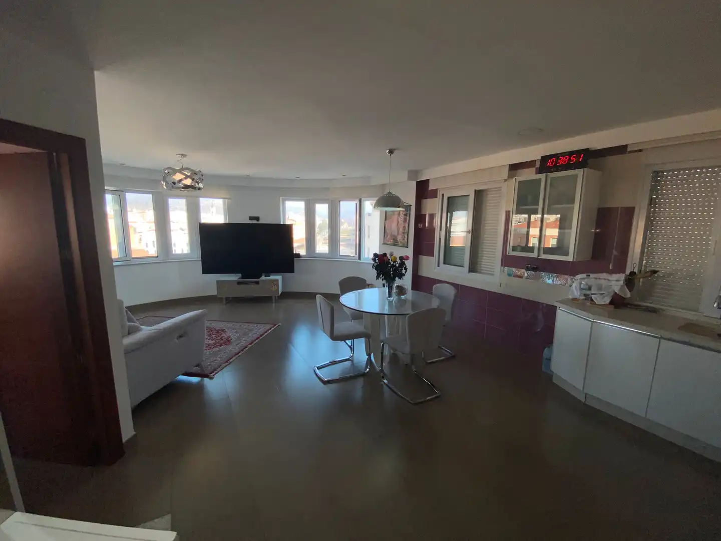 Sala de estar de Ático en venta en Málaga con Aire acondicionado, Calefacción y Terraza