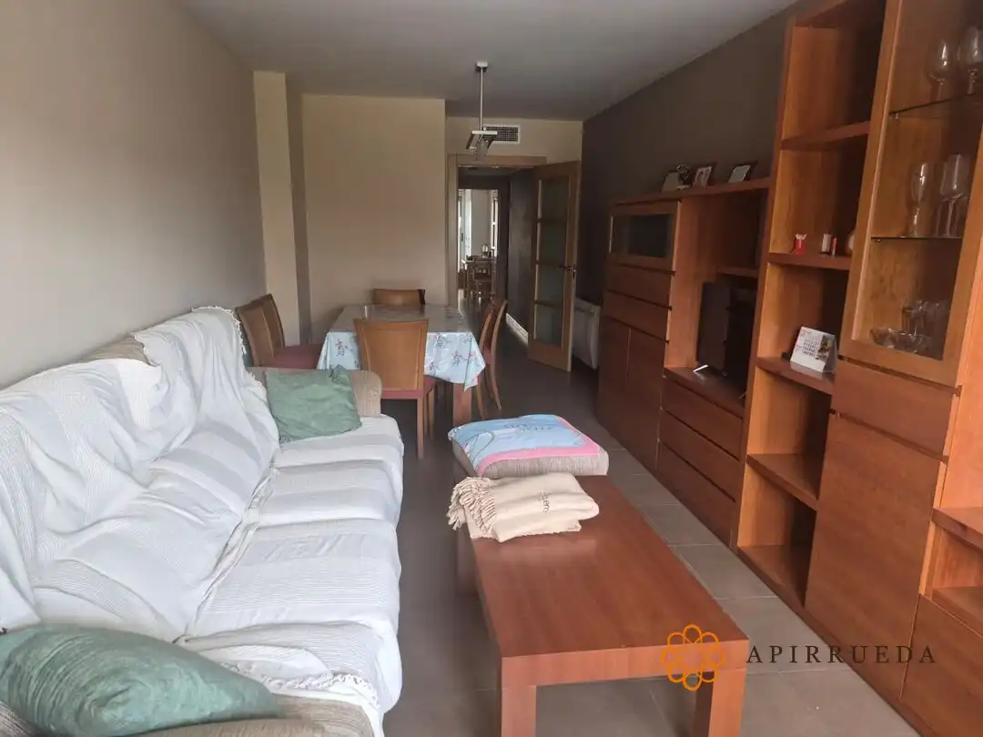 Living room of Flat for rent in Escatrón  with Air Conditioner and Heating