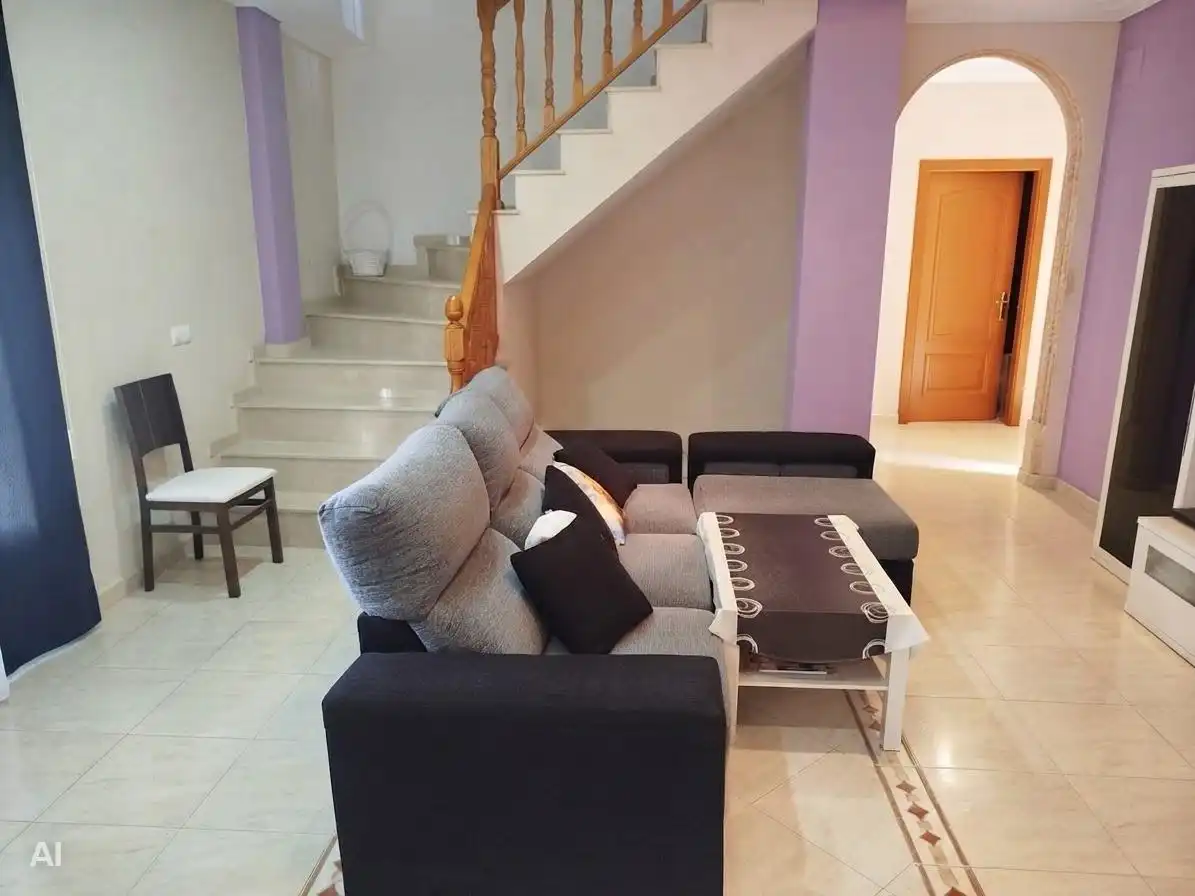 Sala d'estar de Casa o xalet en venda en Zahínos amb Jardí privat, Terrassa i Traster