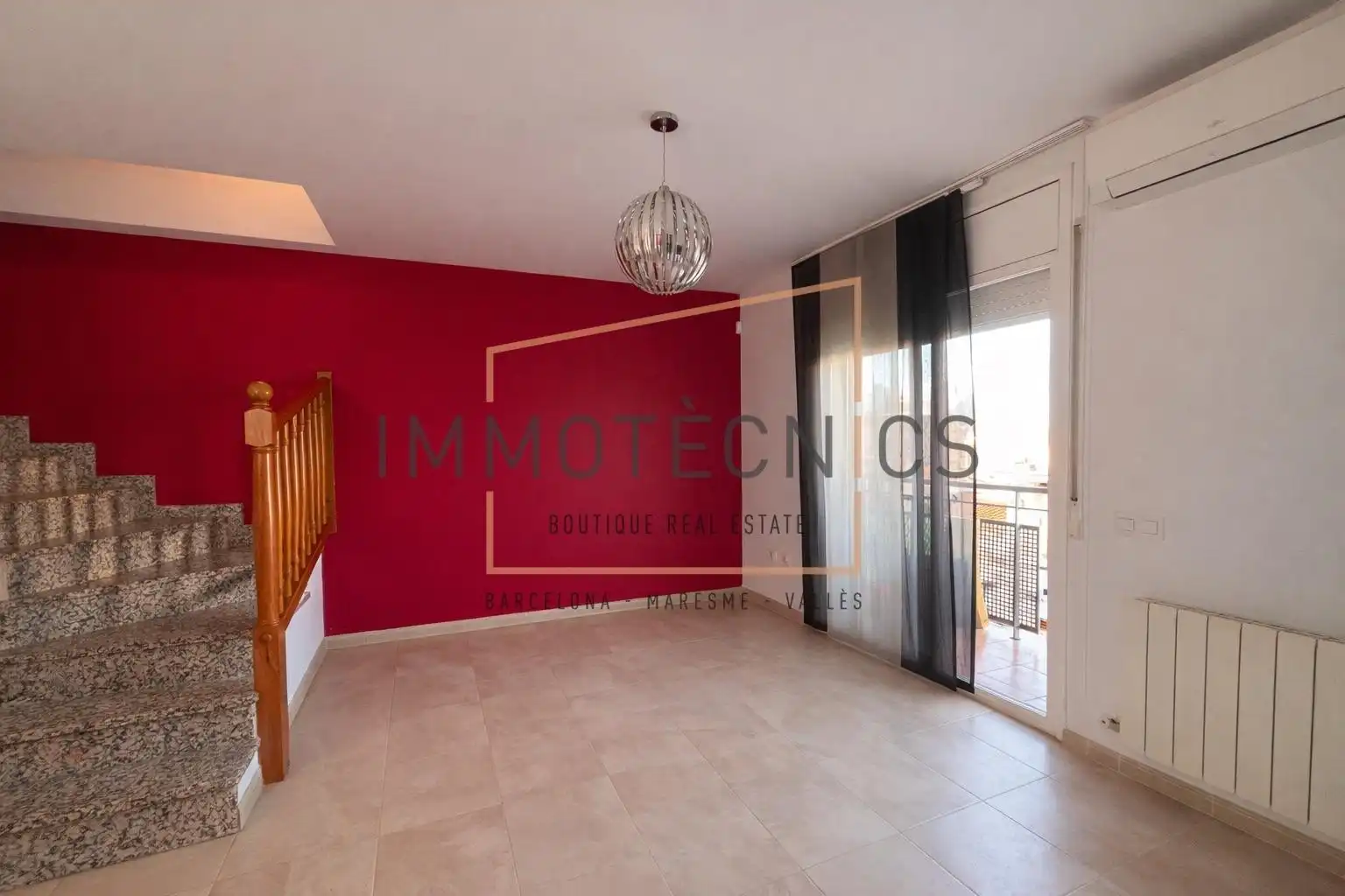 Sala de estar de Ático en venta en Tordera con Aire acondicionado, Calefacción y Balcón