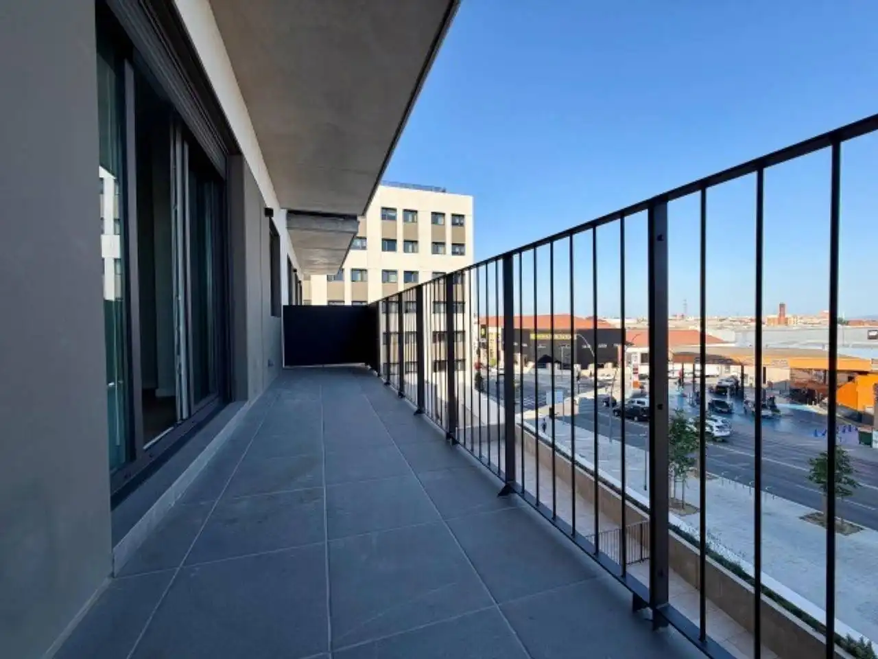Terrace of Flat for rent in Terrassa  with Air Conditioner, Heating and Parquet flooring