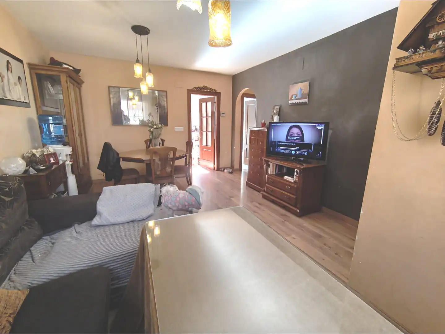 Sala de estar de Casa adosada en venta en Maracena con Calefacción y Trastero
