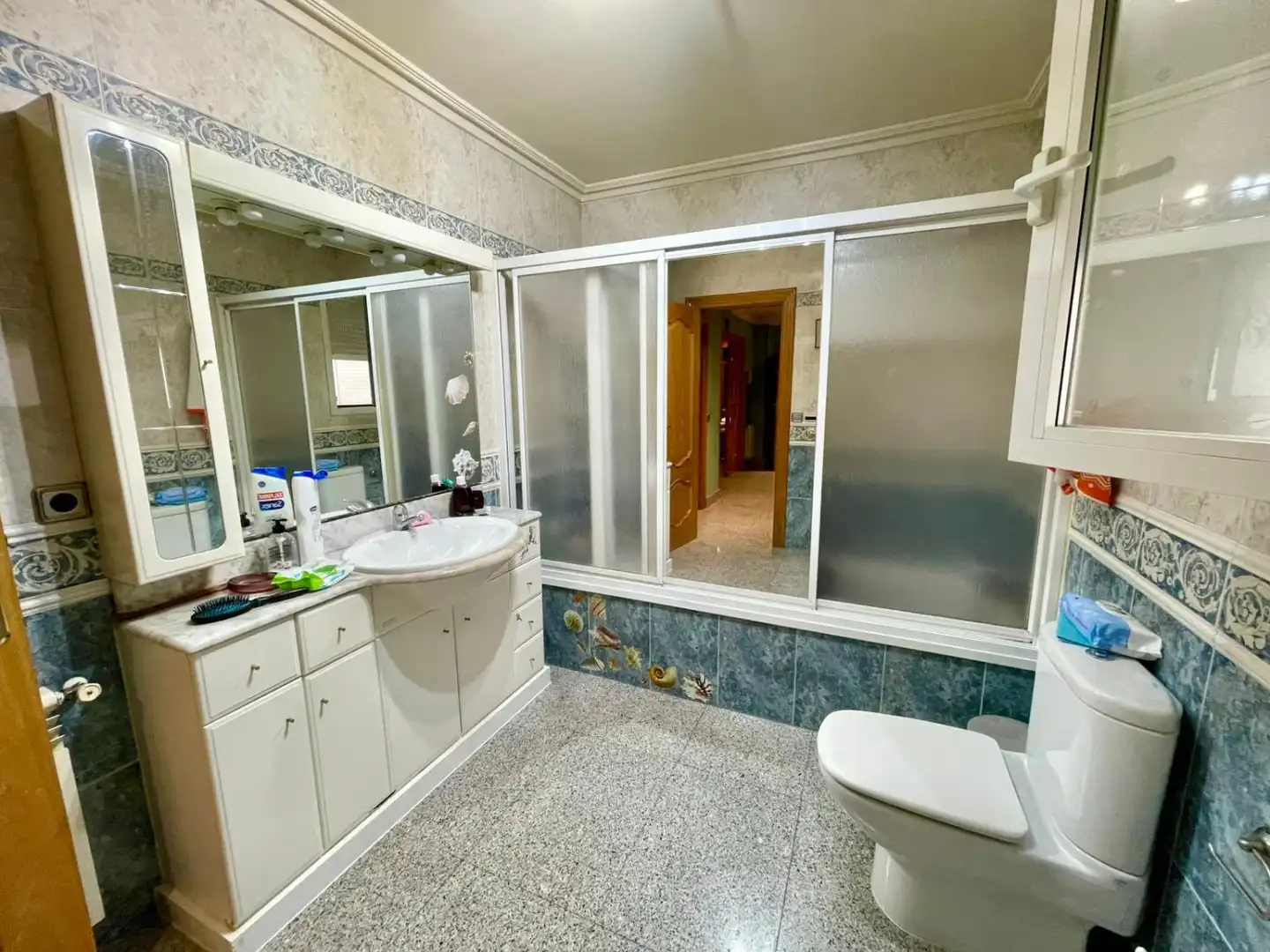 Baño de Casa o chalet en venta en Valdepeñas con Aire acondicionado, Calefacción y Terraza