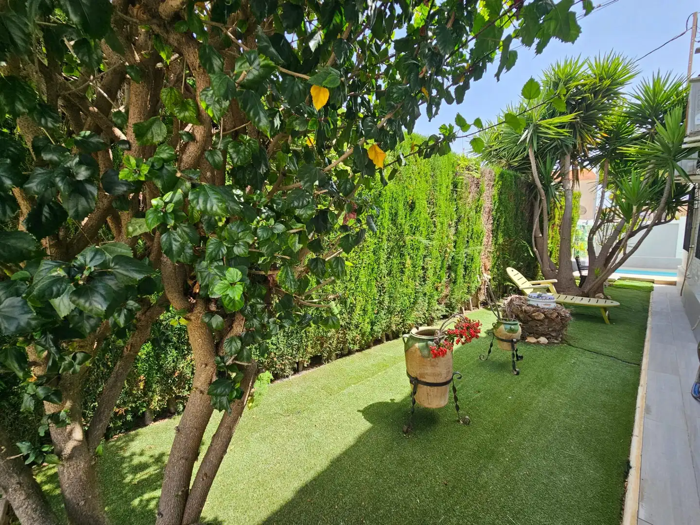 Jardín de Casa o chalet en venta en San Javier con Aire acondicionado, Jardín privado y Piscina