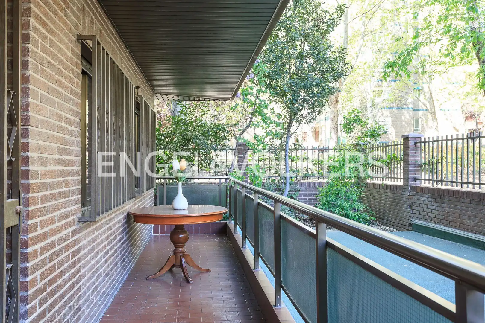 Terraza de Apartamento de alquiler en Madrid con Calefacción, Parquet y Terraza