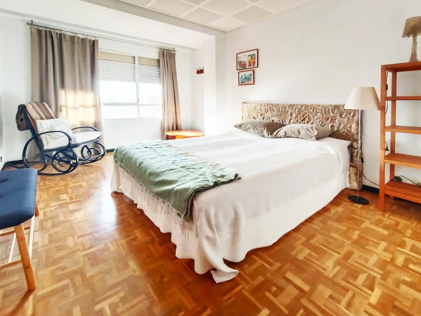 Schlafzimmer von Wohnung zum Verkauf in  Palma de Mallorca mit Klimaanlage, Parkett und Abstellraum