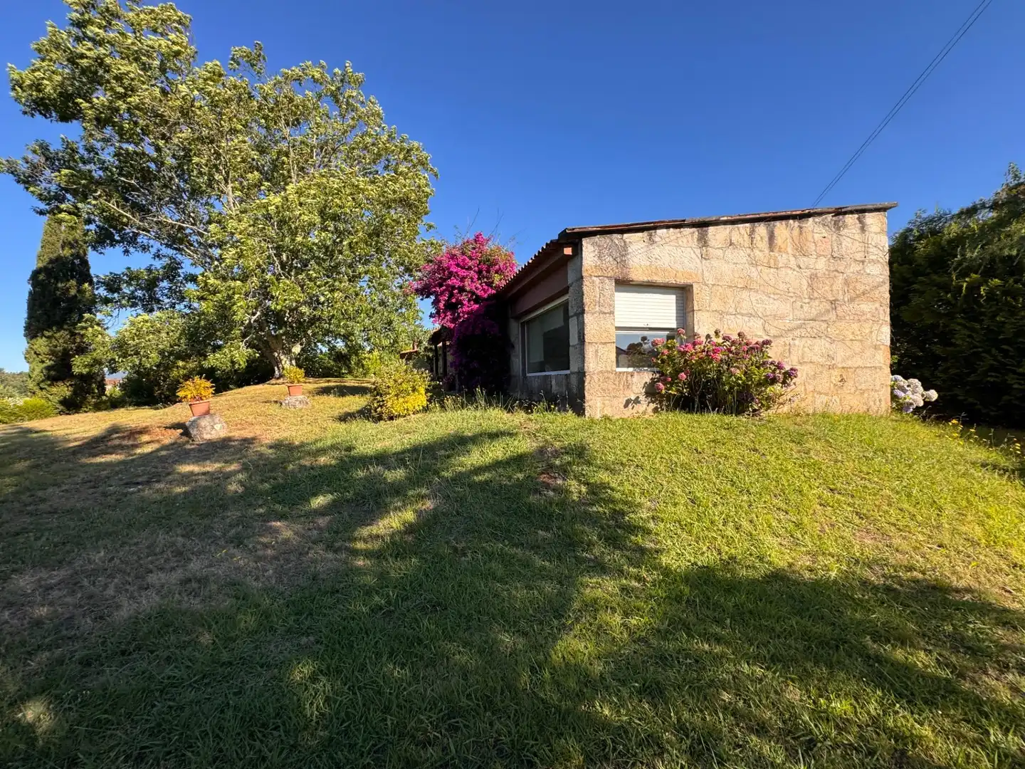 Vista exterior de Casa o chalet en venta en Pontevedra Capital  con Calefacción, Jardín privado y Terraza