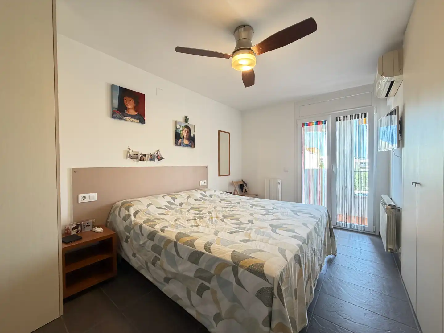 Bedroom of Apartments for sale in Roses  with Air Conditioner, Heating and Terrace
