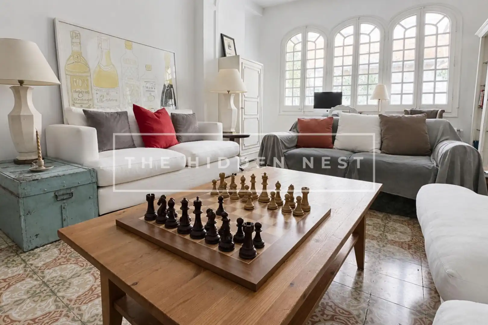Sala d'estar de Dúplex en venda en Barcelona