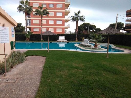 Swimming pool of Apartment to rent in Benicasim / Benicàssim  with Air Conditioner, Terrace and Furnished