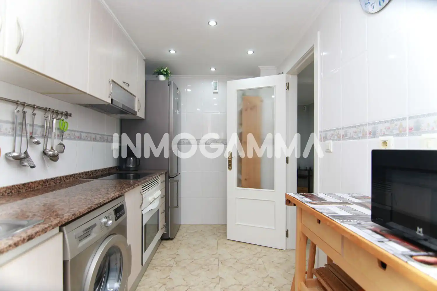 Küche von Maisonette zum Verkauf in Cullera mit Klimaanlage, Abstellraum und Balkon
