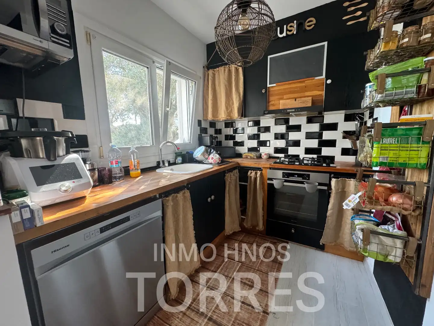 Küche von Haus oder Chalet zum Verkauf in Peñíscola / Peníscola mit Klimaanlage, Privatgarten und Terrasse