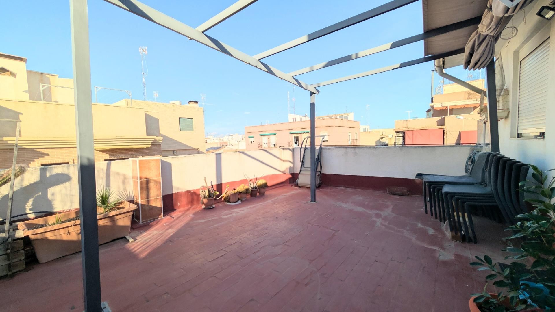 Terraza de Piso en venta en Elche / Elx con Aire acondicionado, Terraza y Balcón