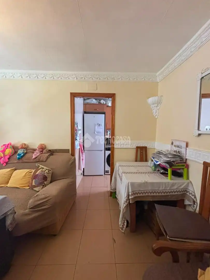 Sala de estar de Piso en venta en Alcalá de Guadaira con Terraza y Amueblado