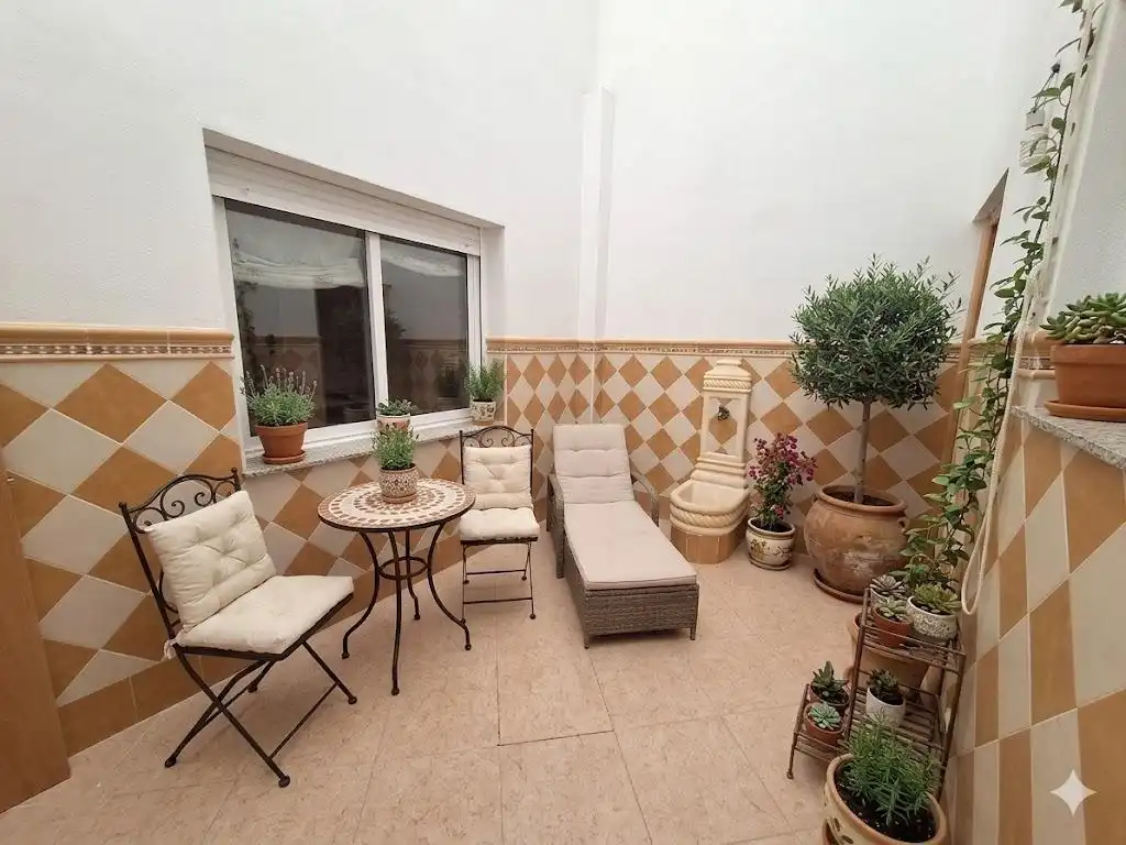 Terraza de Casa o chalet en venta en Algueña con Calefacción, Balcón y Jacuzzi
