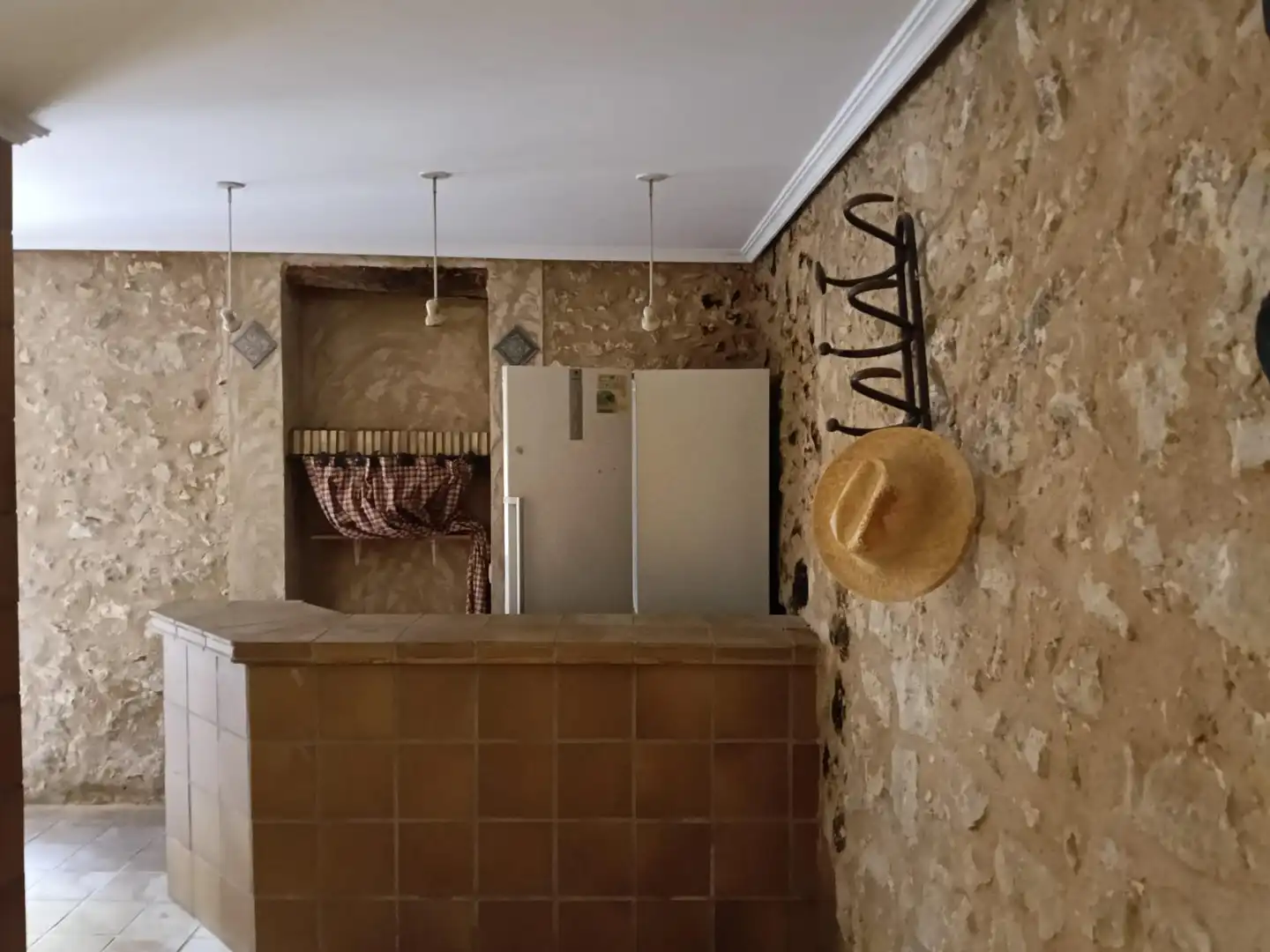 Cocina de Casa o chalet en venta en Bocairent con Aire acondicionado, Parquet y Terraza