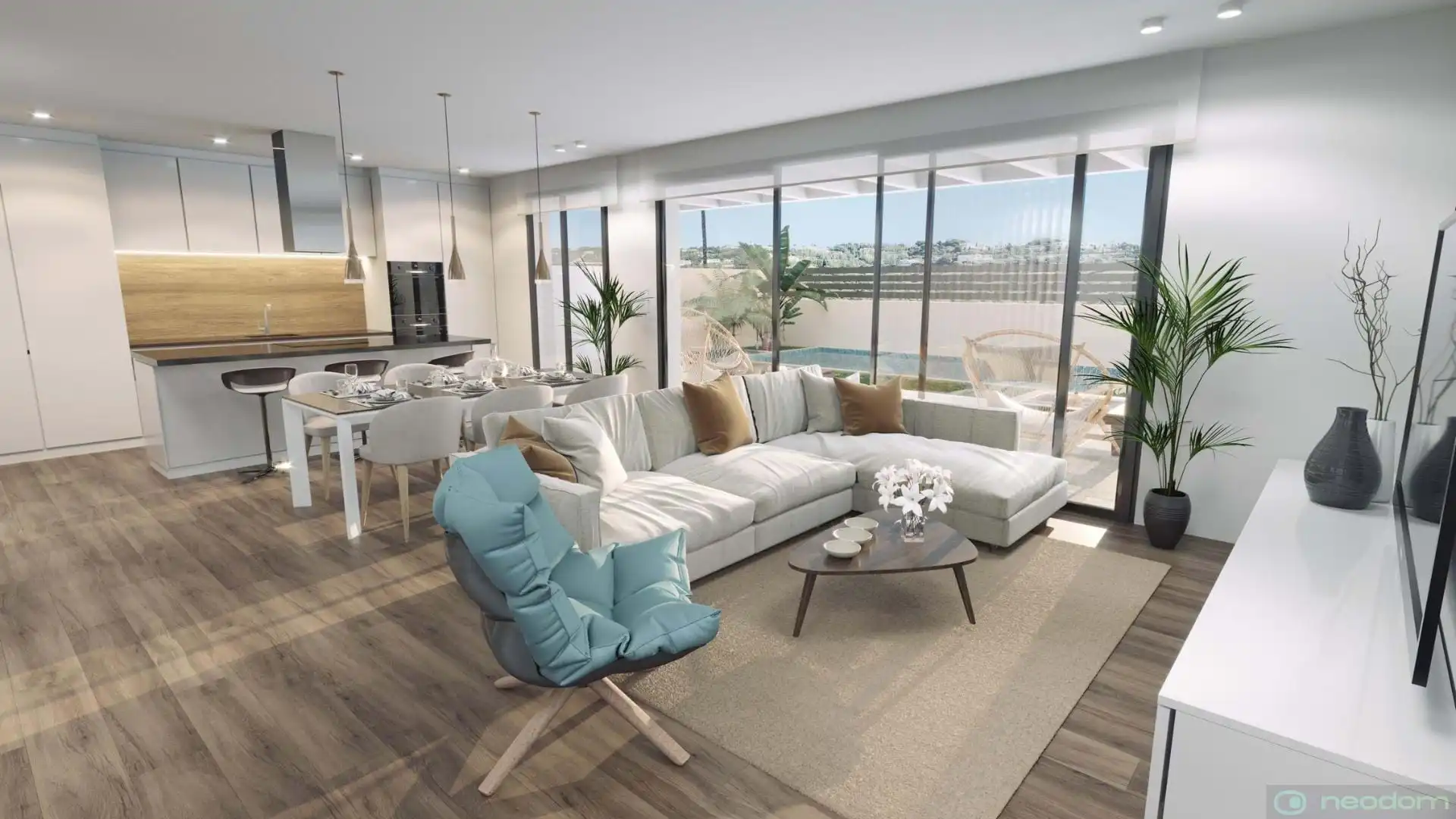 Maison avec piscine à vendre à Golf Bahía, imagen 4
