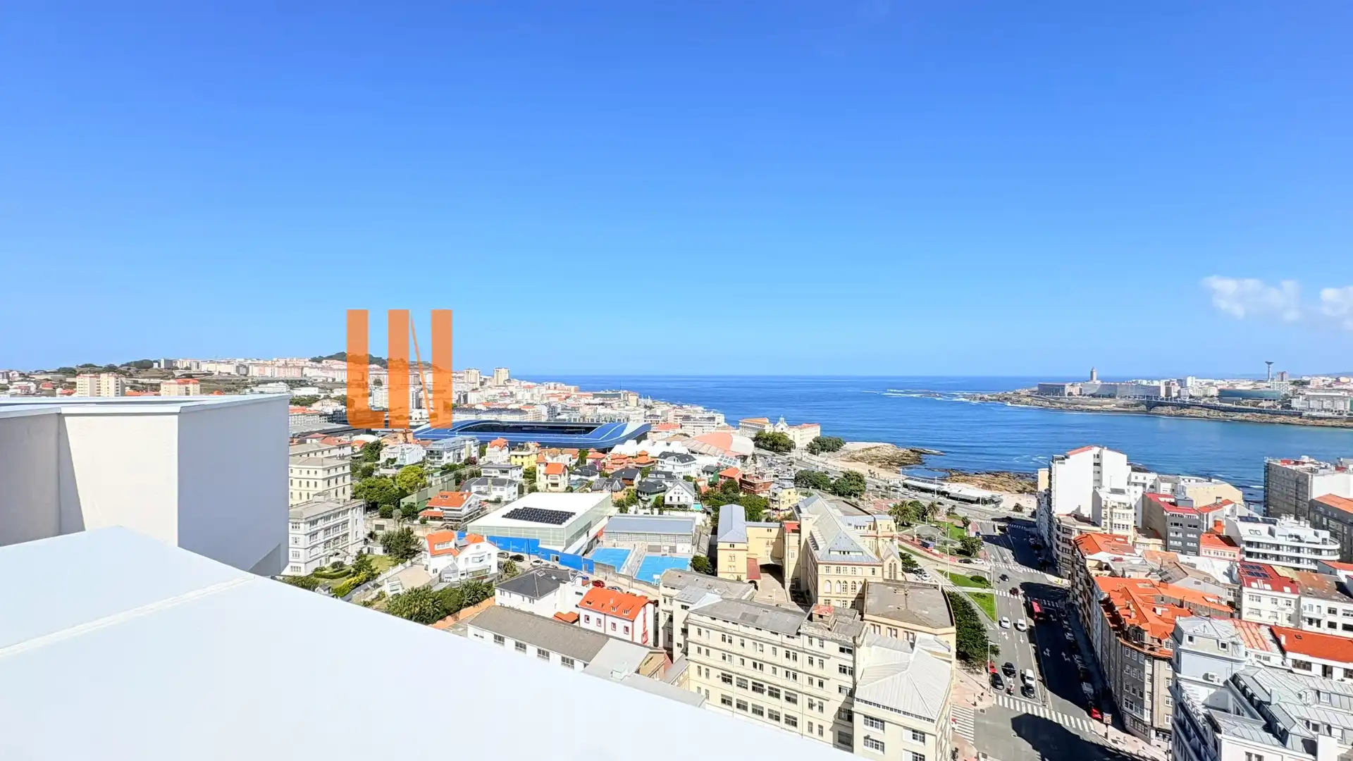 Exterior view of Flat for sale in A Coruña Capital   with Parquet flooring and Balcony