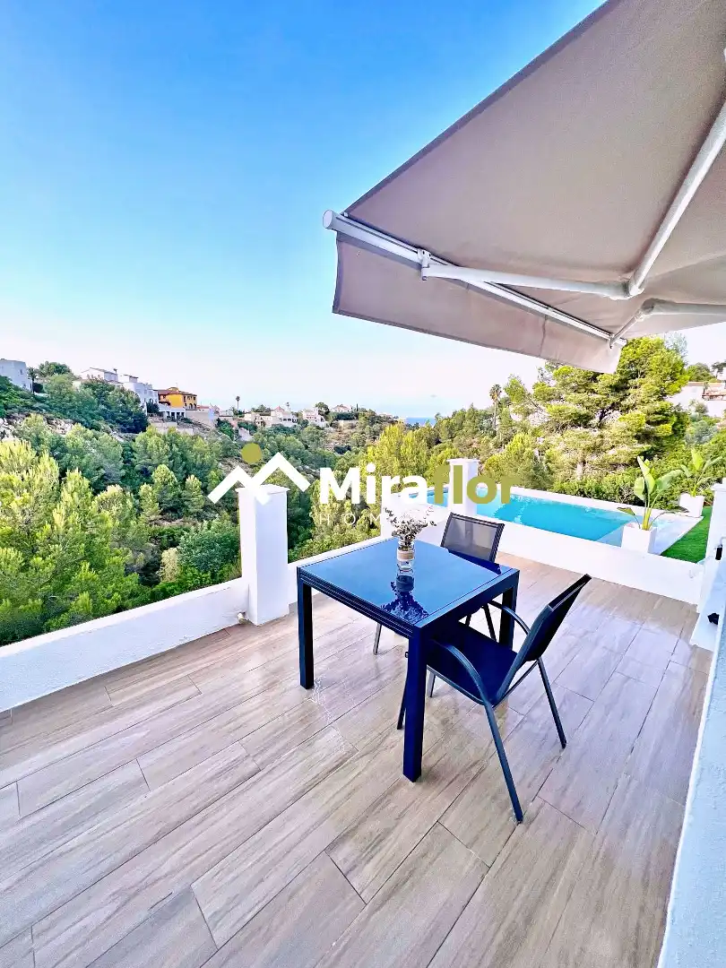 Terraza de Casa o chalet en venta en Dénia con Aire acondicionado, Jardín privado y Terraza