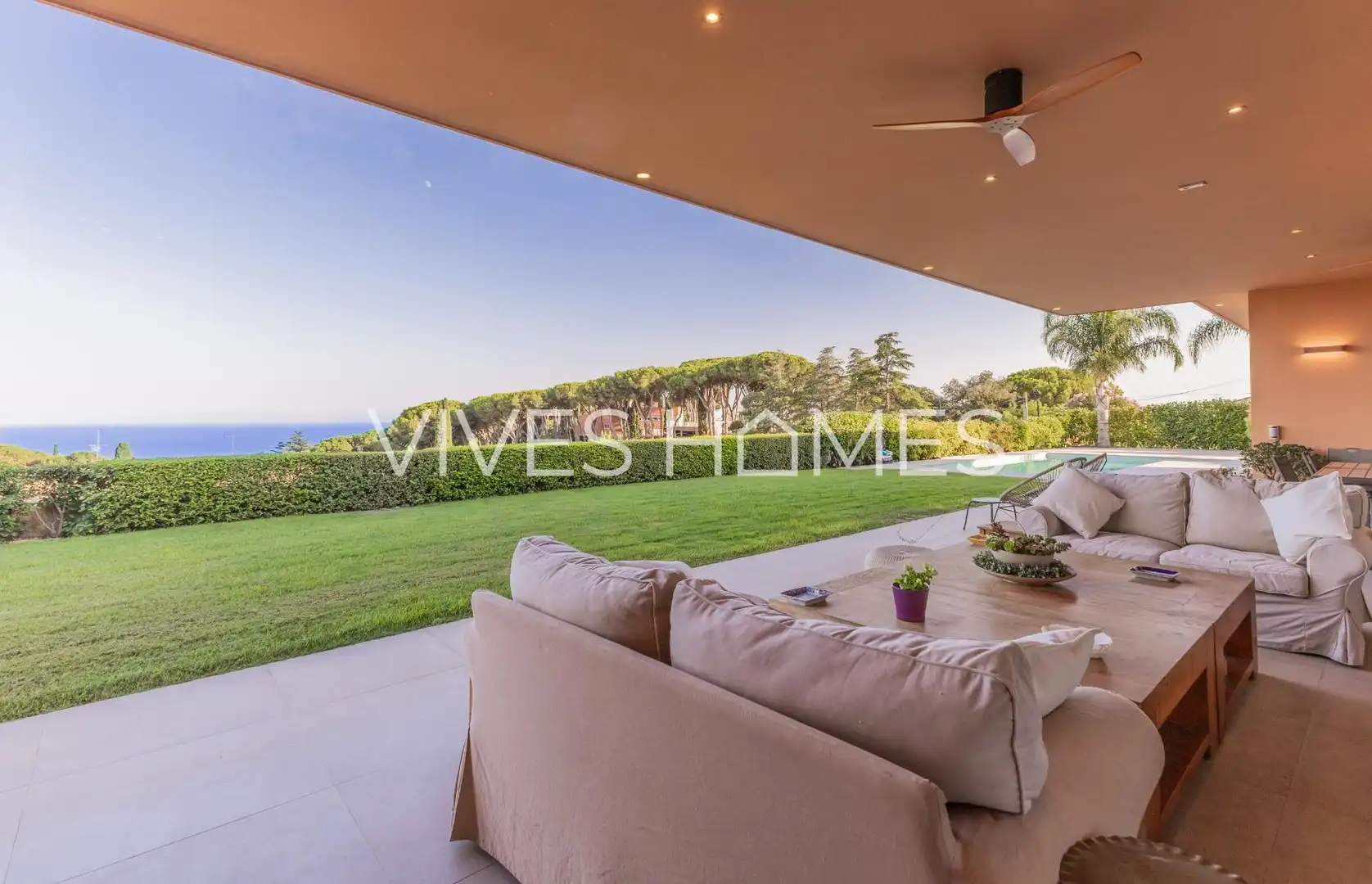 Terraza de Casa o chalet en venta en Sant Vicenç de Montalt con Aire acondicionado, Calefacción y Jardín privado