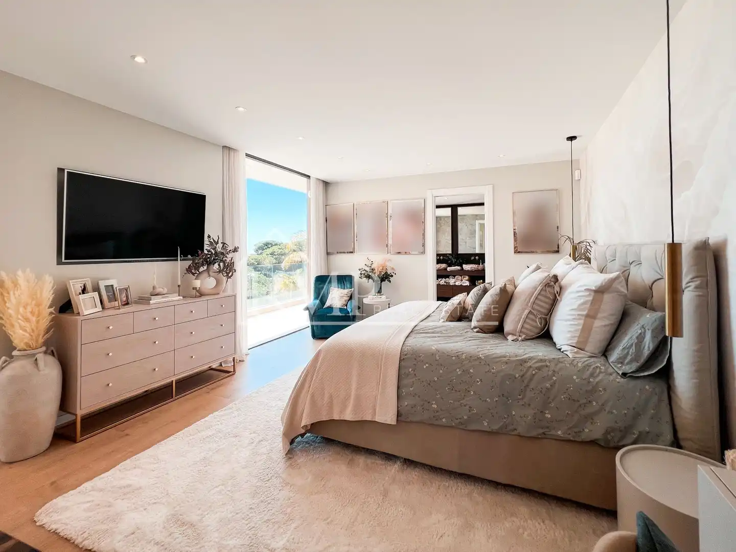 Habitación de Casa o chalet en venta en Sant Andreu de Llavaneres con Aire acondicionado, Calefacción y Jardín privado