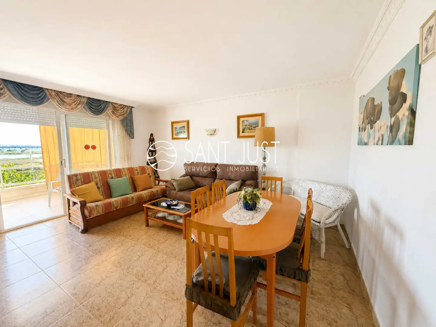 Living room of Apartments for sale in Vila-seca  with Terrace, Furnished and Oven