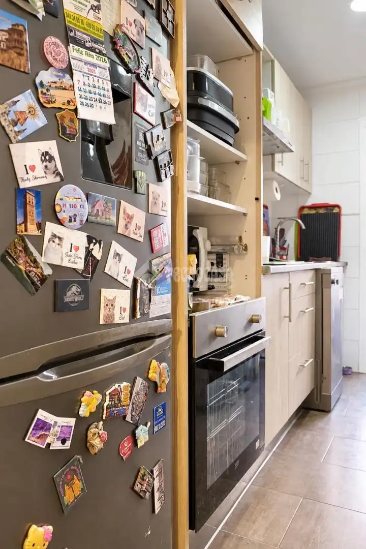 Küche von Wohnung zum Verkauf in Madrid mit Klimaanlage, Heizung und Terrasse